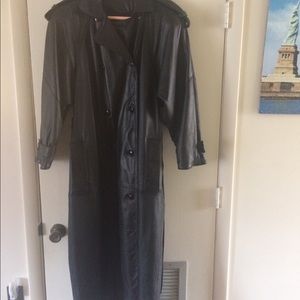 Leather Woman’s Coat